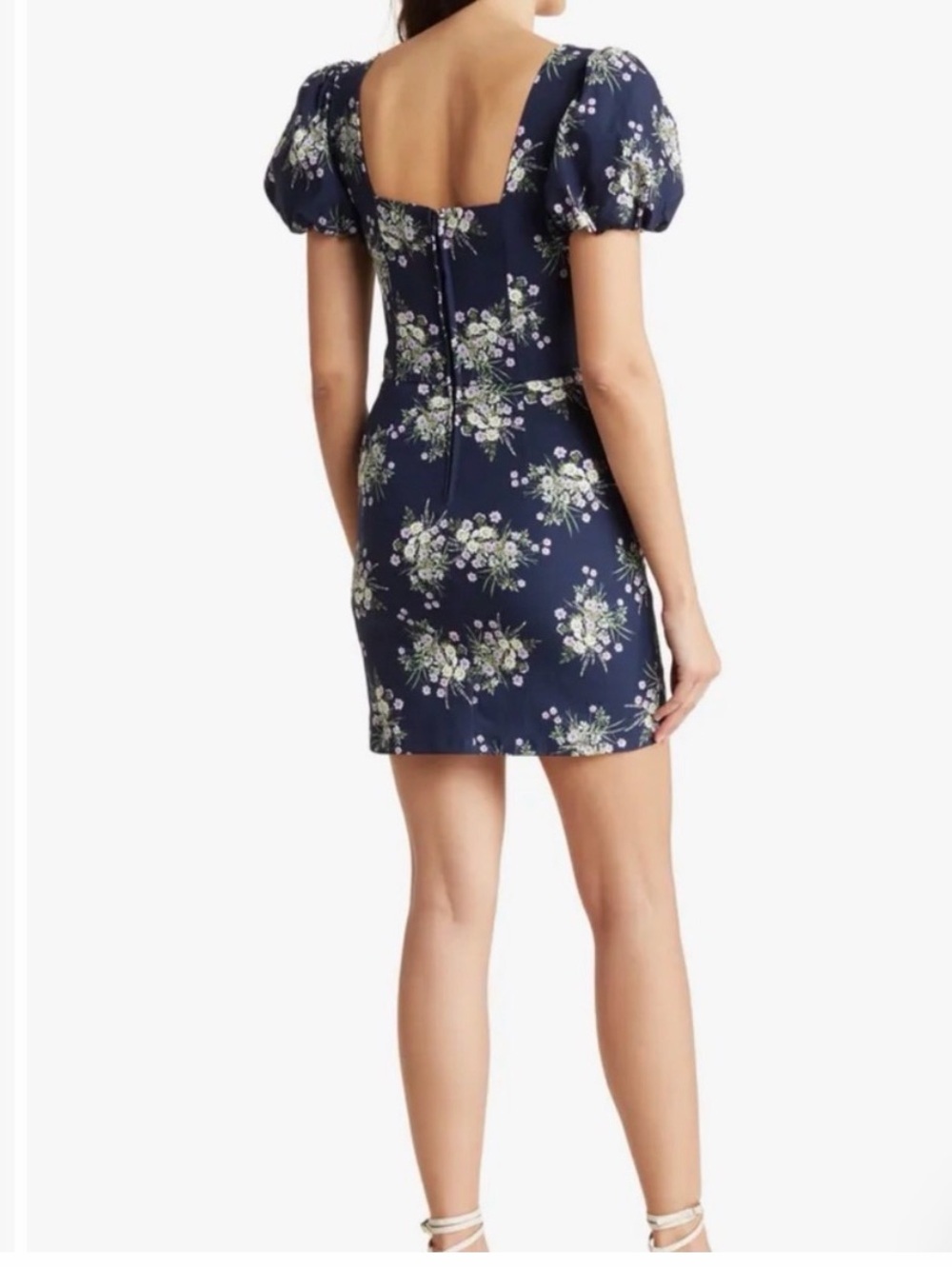 Francesca's NWT Sydney Square
Neck Floral Mini Dress - Navy - Size
Small - Picture 5 of 5